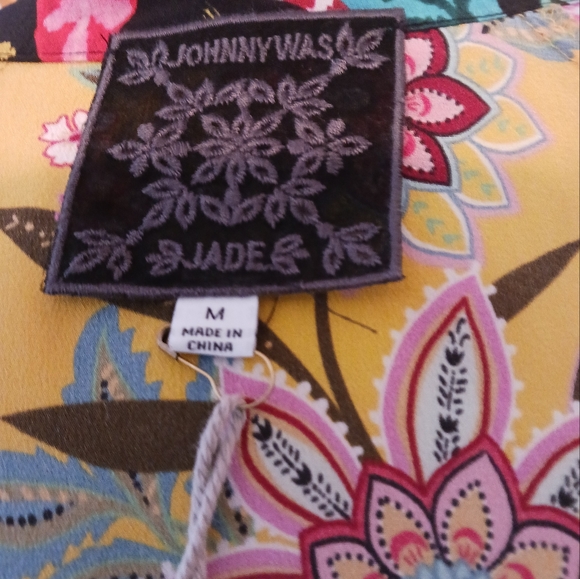 Johnny Was Jade Multi Short Kimono - Picture 6 of 8